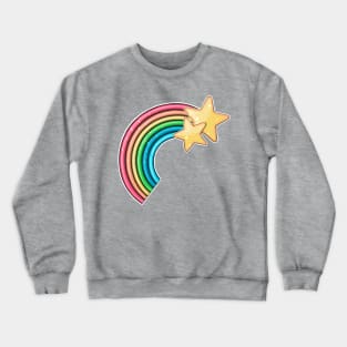 Rainbow and stars Crewneck Sweatshirt